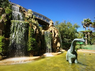 Dinosaurier im Parque de Genovés in Cardiz © Andy Ilmberger