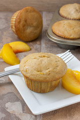 Peach Muffins