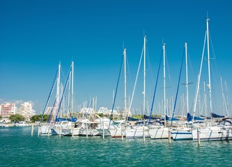 Obraz premium Port de la Grande Motte en France