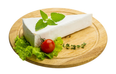 Brie cheese with thyme