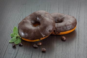 Chocolate donuts