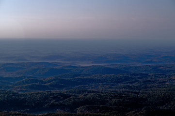 Fototapeta premium Morgenstimmung über den Great Smoky Mountains
