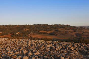 Fototapeta premium Typical Tuscany landscape in autumn