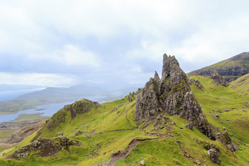 Rock at the The Storr