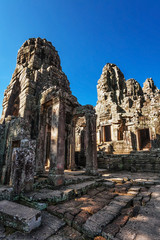 Fototapeta premium Bayon temple in Angkor Wat complex