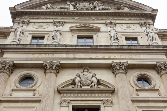 Court of cassation of Paris France