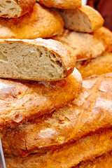 Flatbread at the market