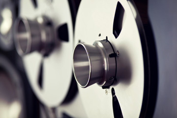 Analog Stereo Open Reel Tape Deck Recorder Spool