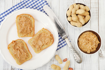 Peanut butter sandwich