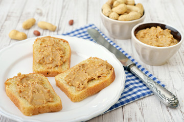 Peanut butter sandwich