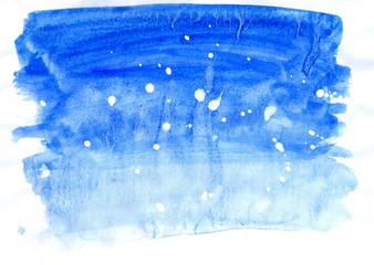 Obraz na płótnie Canvas Painted Blue Texture