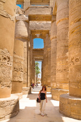 Temple of Karnak, Luxor, Egypt.