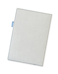 notebook isolated on white background
