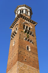 Obraz premium Lamberti Tower - Verona Italy