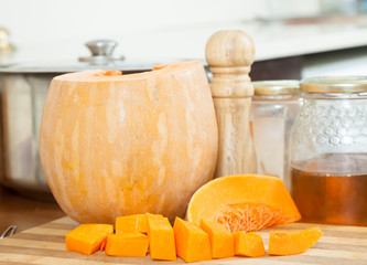   pumpkin  ripe and honey © DariaTrofimova