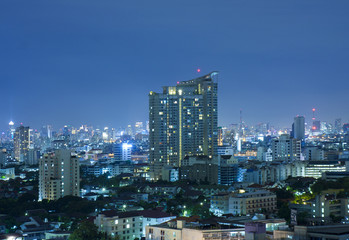 Naklejka premium City at Night 8