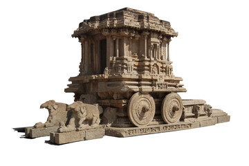 Stone chariot at vittalla temple - 70188815