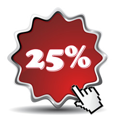25 PERCENT ICON