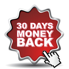 30 DAYS MONEY BACK ICON