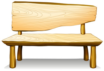 A wooden chair furniture