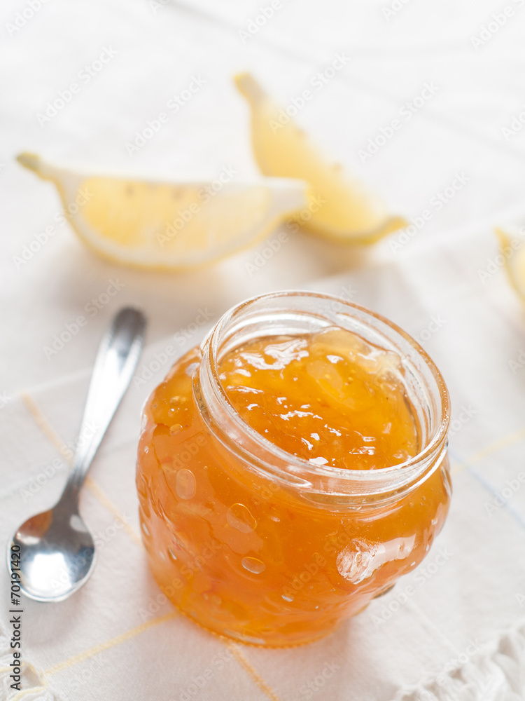 Poster citrus (orange) jam