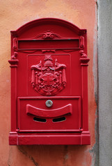 Cassette Postali, cassette delle lettere, rosso