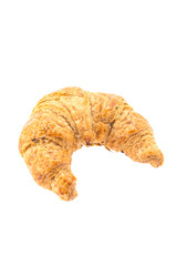 Croissant isolated on white