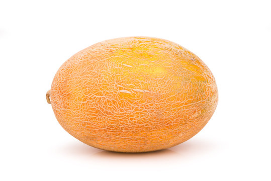 ripe juicy melon uncut