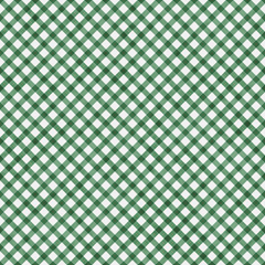 Dark Green Gingham Pattern Repeat Background