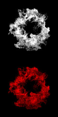 Abstract Smoke Cloud with Transparency Channel