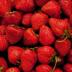 Fresh ripe strawberry