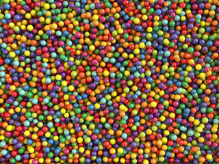 Fototapeta na wymiar Colorful balls set background