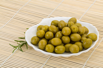Green olives