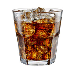 Cola isolated on white. With clipping path