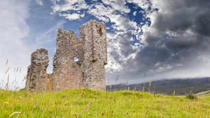 Ruins of an old castle © michaklootwijk