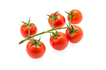 Tomato isolated on white