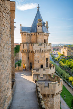 Olite Castle in Navarra, Spain