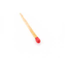 Match isolated on white background