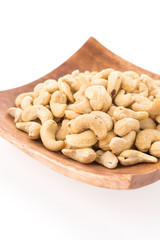 cashews isolated on white background