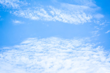 white cloud and blue sky background image.