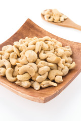 cashews isolated on white background