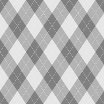 Seamless argyle pattern. Diamond shapes background.