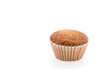 Banana cakes isolated on white