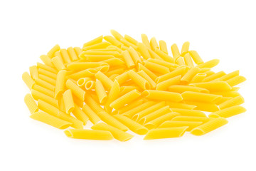Pasta isolated on white background