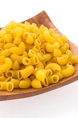 Pasta isolated on white background