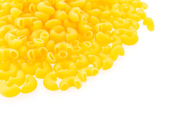 Pasta isolated on white background