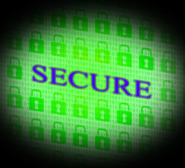 Obraz premium Security Secure Represents Unauthorized Login And Secured