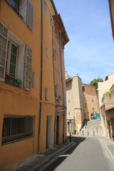 Fototapeta na wymiar Street in Aix en Provence