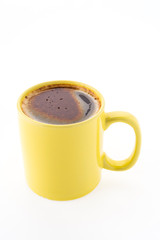 Coffee cup isolated on white background