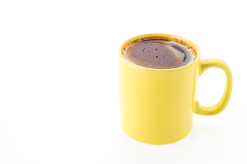 Coffee cup isolated on white background